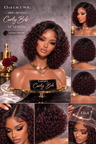 Curly Bob - 180% Density
