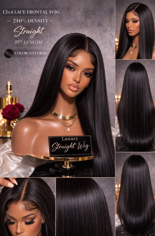 Straight Fontal 210% Density