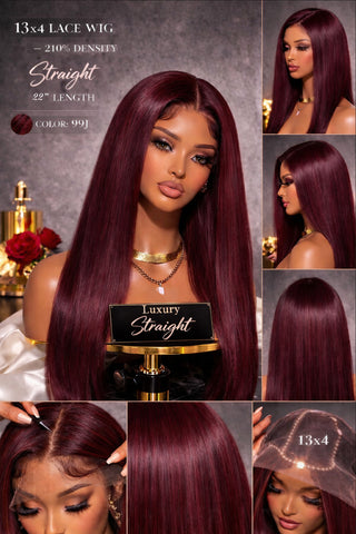 Straight Fontal 210% Density