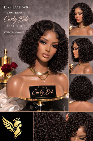 Curly Bob - 180% Density